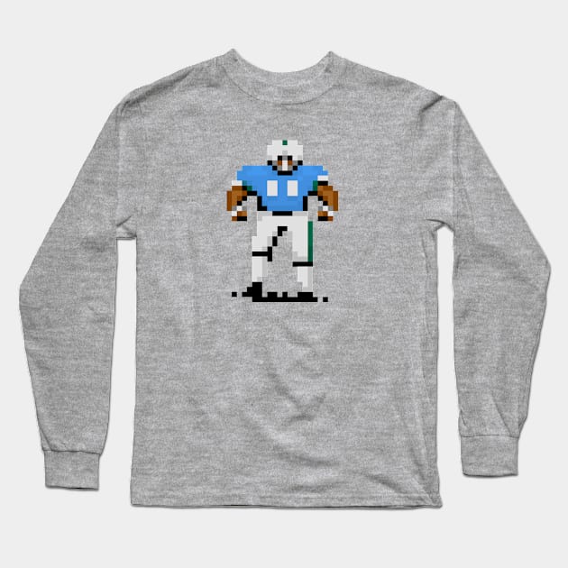 16-Bit Football - New Orleans Long Sleeve T-Shirt by The Pixel League